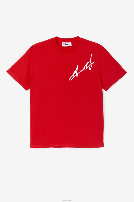PPH0J229 vermelho FILA fila grant hill cormac tee vermelha