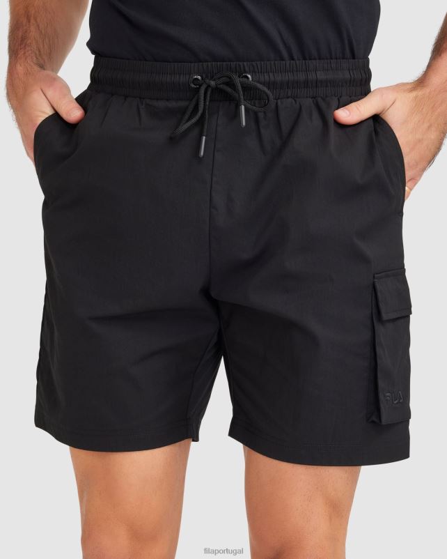 PPH0J2338 preto FILA short fila masculino preto