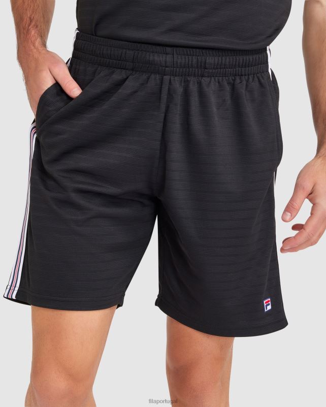 PPH0J2341 preto FILA short fila pablo masculino preto