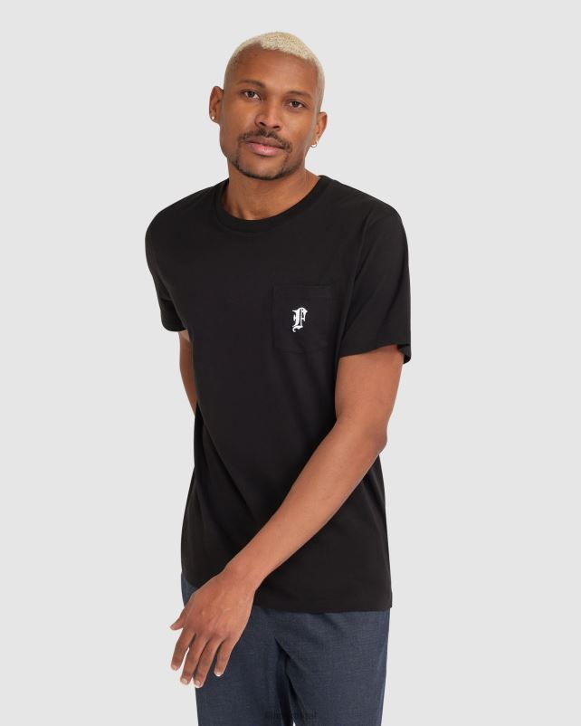 PPH0J2359 preto FILA camiseta fila raven masculina preta