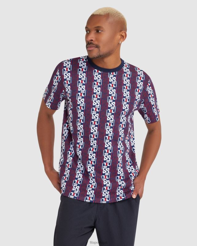 PPH0J2370 nova marinha FILA camiseta harrison fila masculina