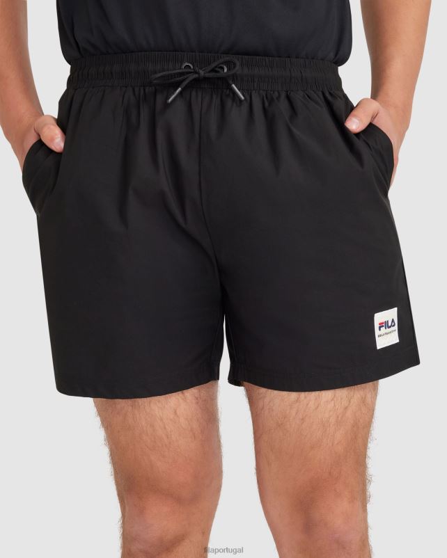 PPH0J2397 preto FILA short fila masculino preto