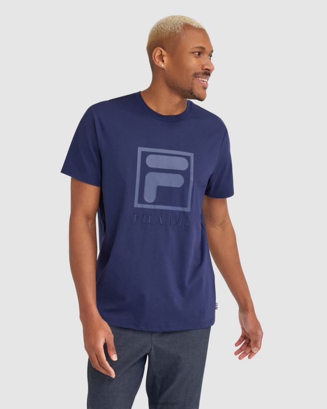 PPH0J2400 nova marinha FILA camiseta sahand fila masculina