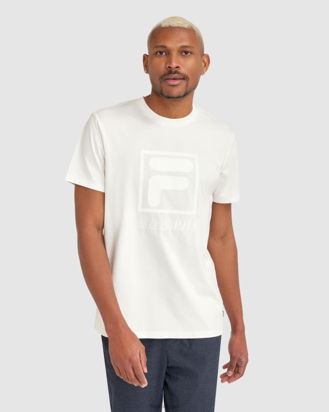 PPH0J2403 branco FILA camiseta fila masculina branca