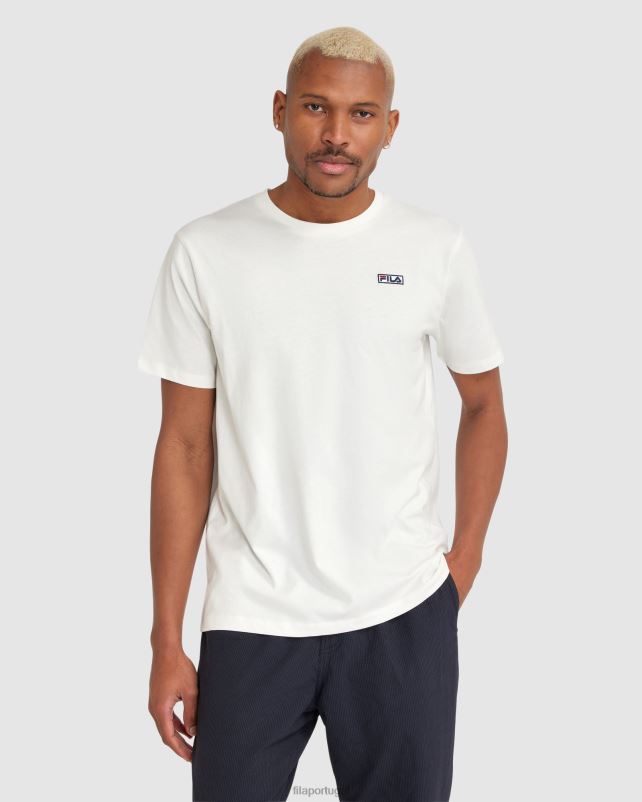 PPH0J2415 branco FILA camiseta fila masculina branca