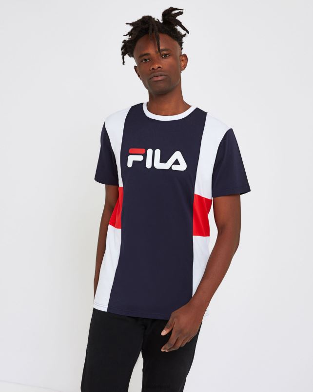 PPH0J2540 nova marinha FILA camiseta trieste unissex fila new navy