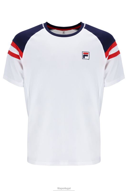 PPH0J3224FILA top fila de manga curta Heritage