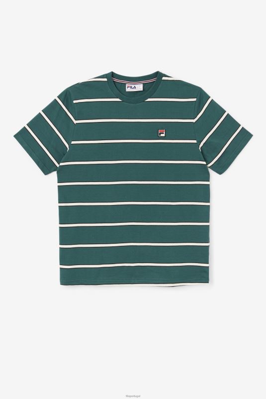 PPH0J369 bug de junho/branco FILA Camiseta June Bug/branca fila felix