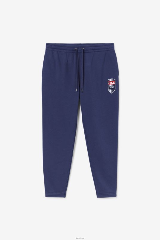 PPH0J898 marinha FILA calça jogger fila 2pac