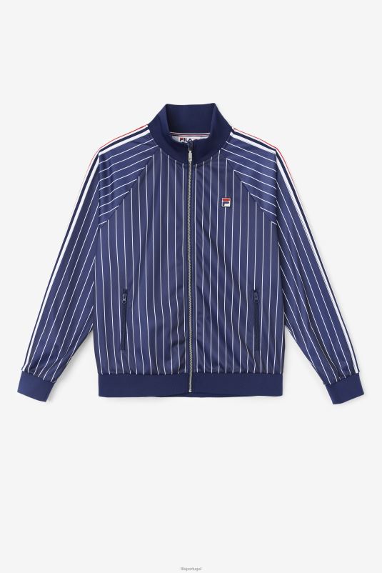 PPH0J901 casaco / branco FILA jaqueta fila mitch track peacoat/branca