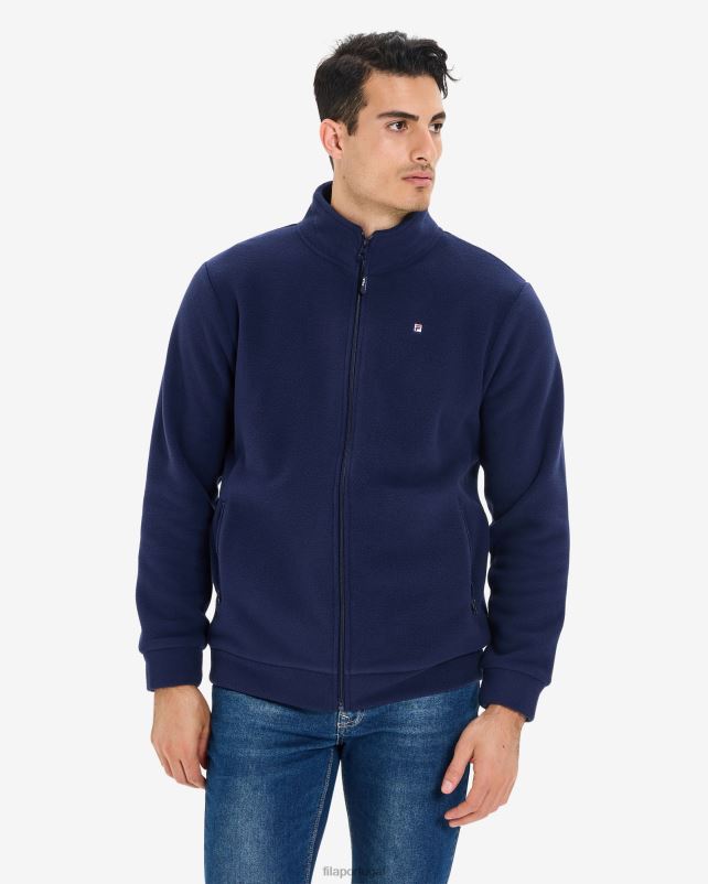 PPH0J2654 nova marinha FILA jaqueta easton masculina fila new navy