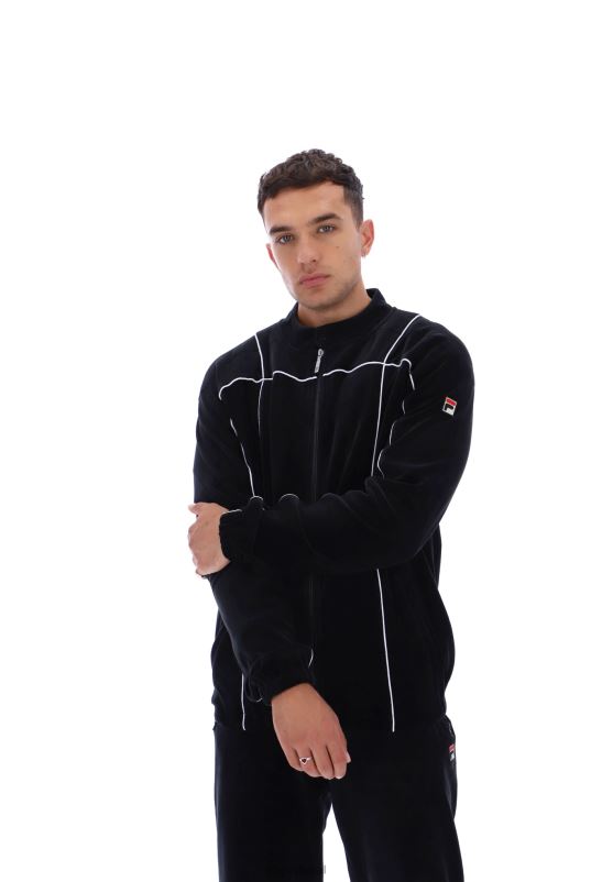 PPH0J3323FILA presa clássico veludo fashion track top fila