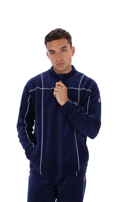 PPH0J3329FILA tusk classic veludo track top fila
