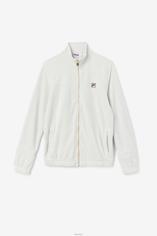 PPH0J841 amanhecer azul FILA jaqueta fila ravid veludo azul