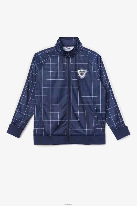 PPH0J860 marinha/gardênia/bug de junho FILA jaqueta oshan fila navy/gardênia/june bug