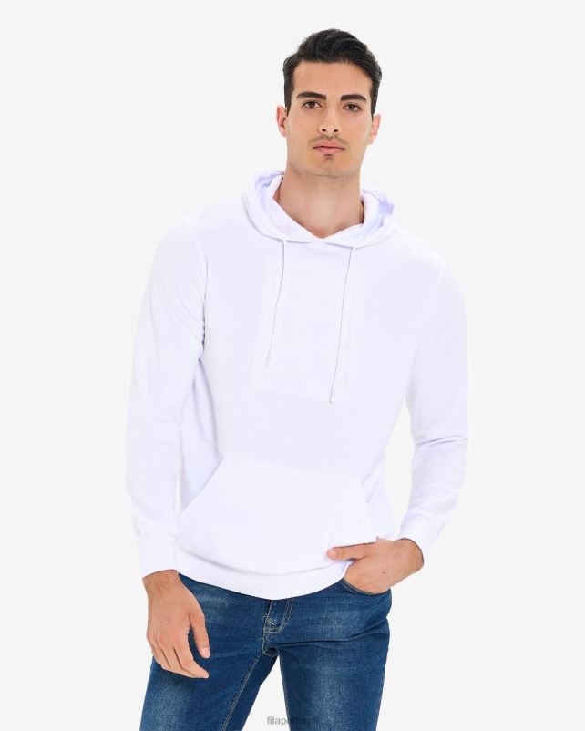 PPH0J2616 branco FILA fila dylan capuz branco masculino