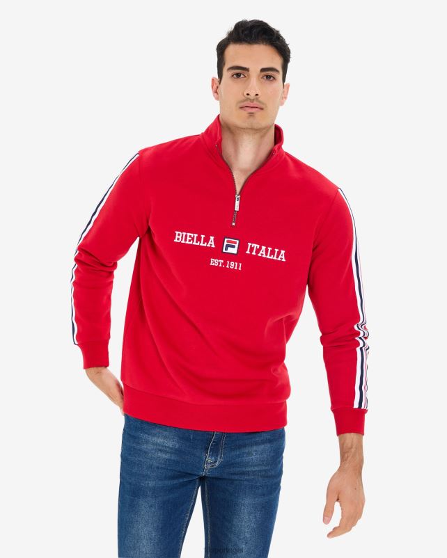 PPH0J2623 vermelho FILA fila masculino aemero qtr zip vermelho