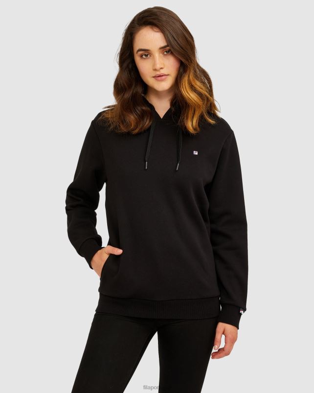 PPH0J2632 preto FILA capuz fila unissex badge 2.0 preto