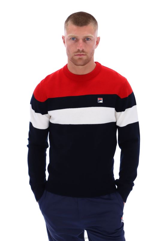 PPH0J3284FILA Abner malha colorblocked crew fila