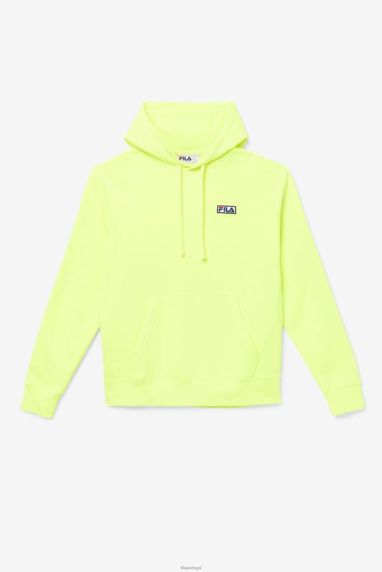 PPH0J433 amarelo/preto FILA moletom fila algot amarelo/preto