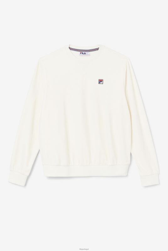 PPH0J479 garça FILA earl veludo tripulação garça fila