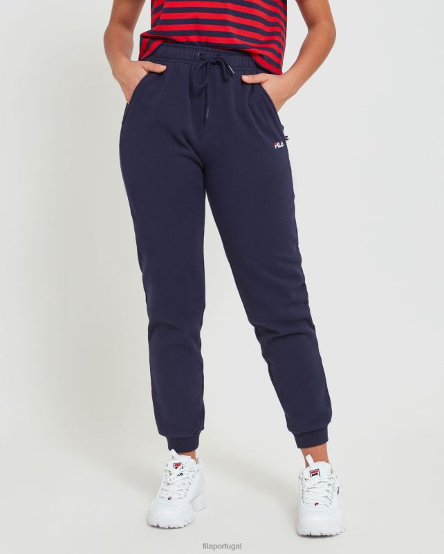 PPH0J2444 nova marinha FILA calça clássica unissex fila new navy