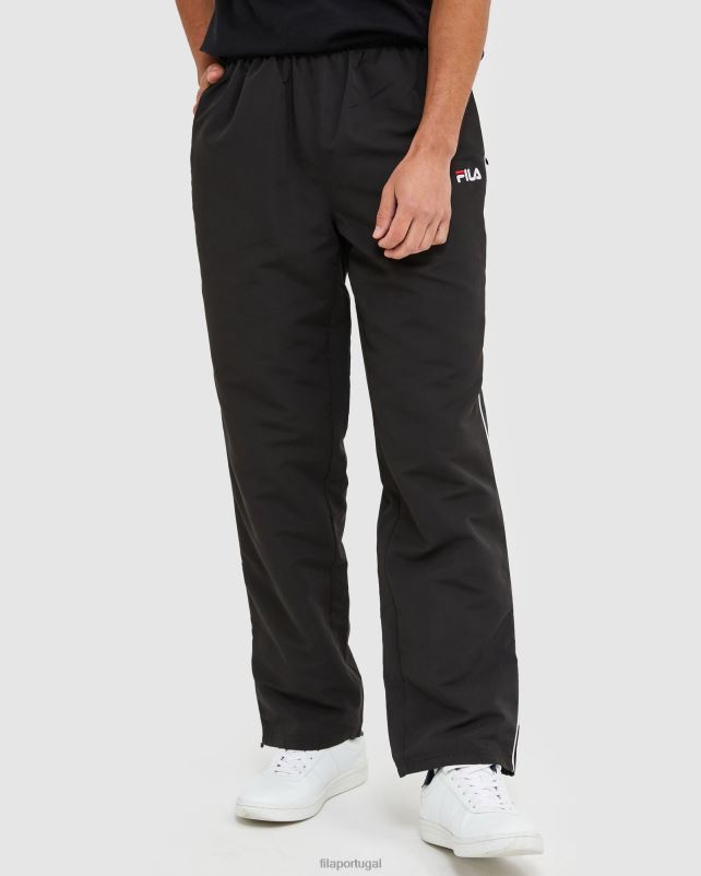PPH0J2449 preto FILA calça fila classic masculina de microfibra preta