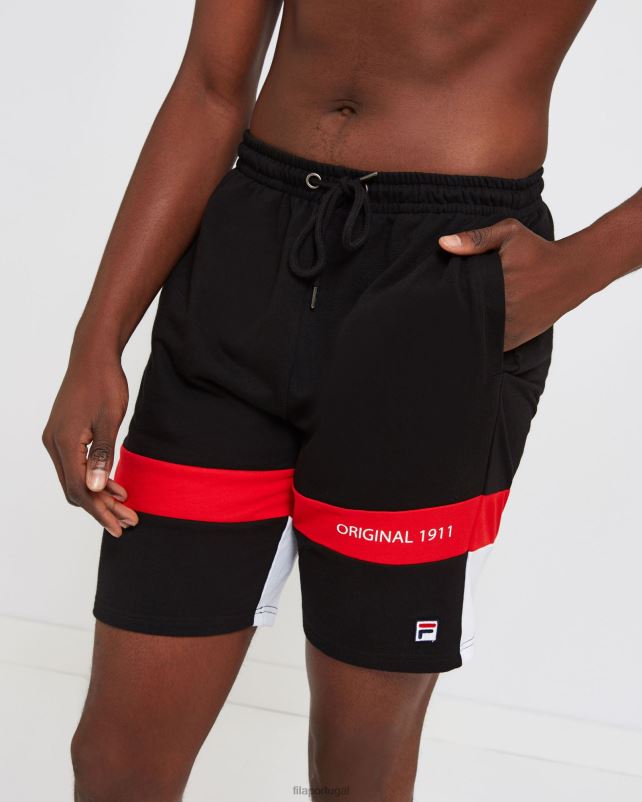 PPH0J2666 preto FILA short fila unissex verona preto