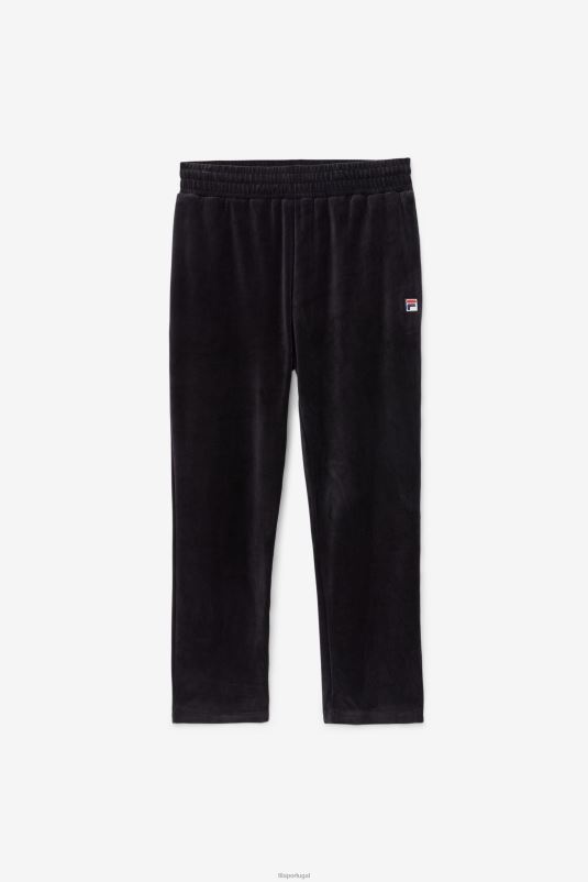PPH0J557 preto FILA calça o-fit veludo preta fila