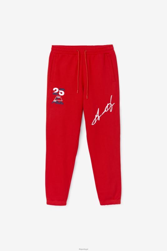 PPH0J591 vermelho FILA calça fila vermelha grant hill orson
