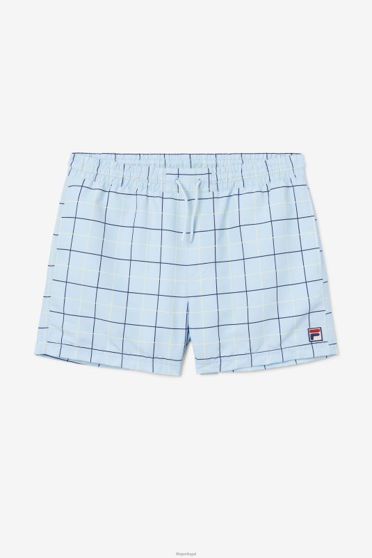 PPH0J604 azul/marinho/amarelo macio FILA short de natação fila azul/marinho/tender amarelo linecall