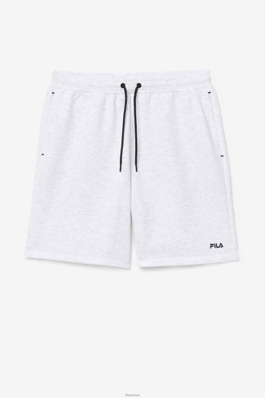 PPH0J641 marga branqueada/preta FILA balban short branqueado marl/preto fila