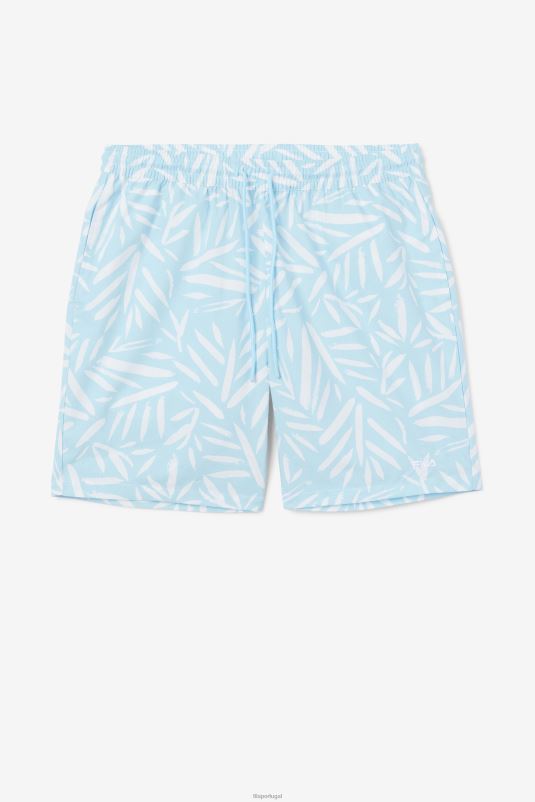 PPH0J717 petit four/branco FILA short petit four/branco fila bambu