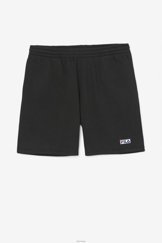 PPH0J736 preto FILA fila preto kylan short