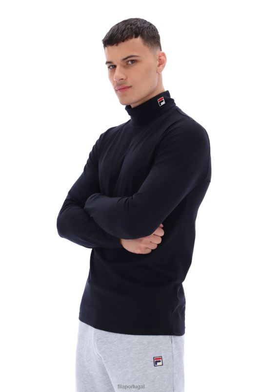 PPH0J3220FILA fila 19th suéter clássico com gola redonda