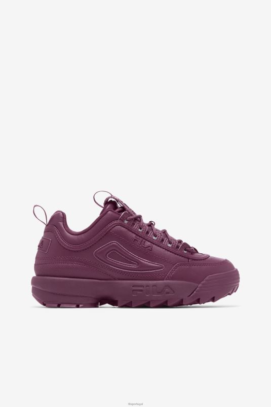 PPH0J1144 vinho de uva FILA fila disruptor 2 premium feminino