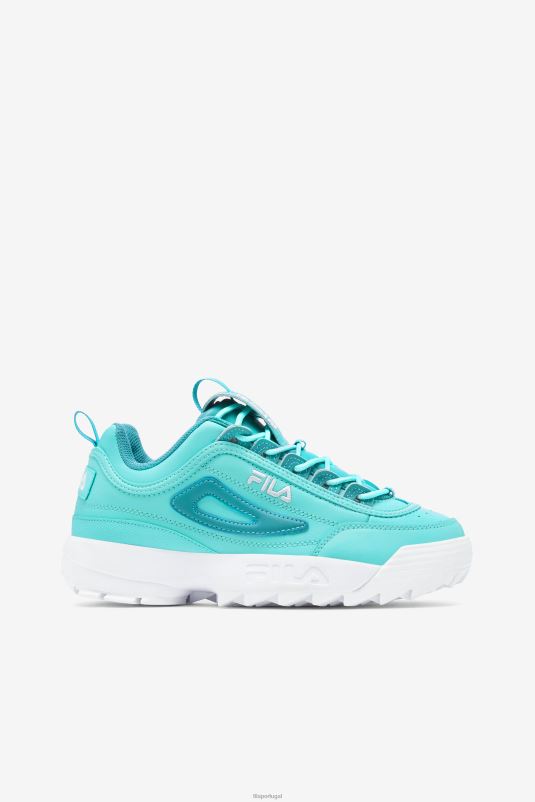 PPH0J1158 azul/turquesa tônica/branco FILA disruptor 2 premium fila azul/turquesa tônico/branco feminino