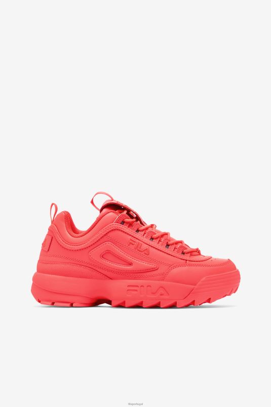 PPH0J1162 coral ardente FILA fila disruptor 2 premium feminino