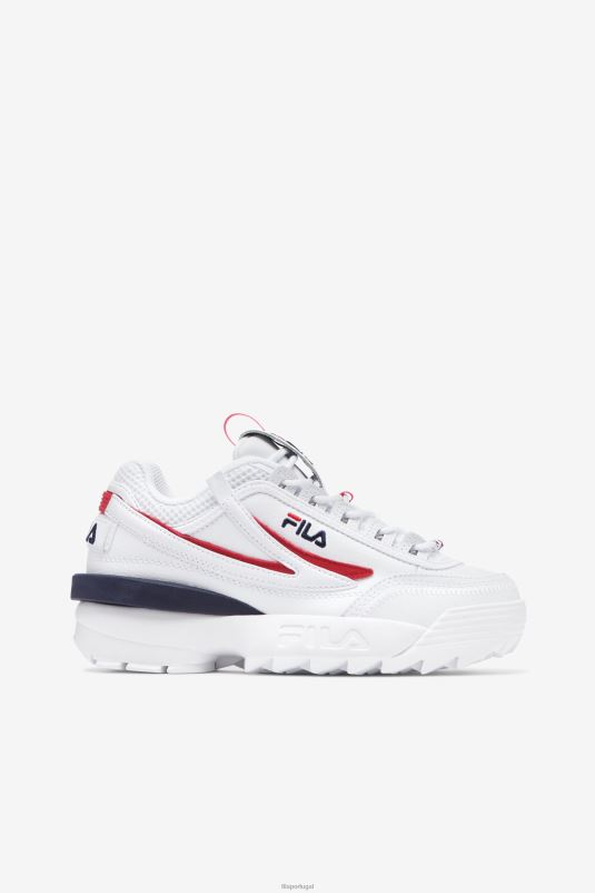 PPH0J1170 branco/vermelho/marinho FILA disruptor 2 exp fila branco/vermelho/marinho feminino