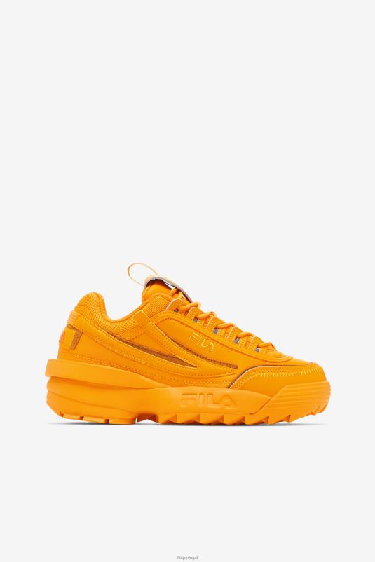 PPH0J1179 amarelo/laranja queimado FILA fila disruptor 2 exp feminino amarelo/laranja queimado