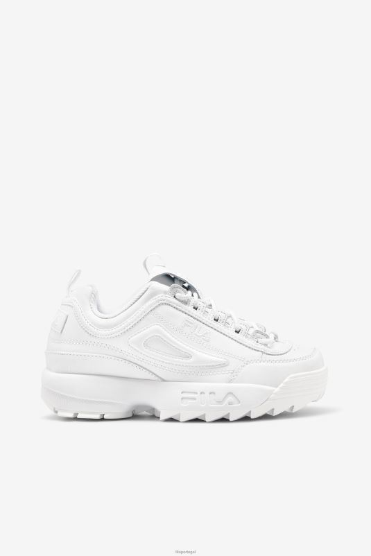 PPH0J1191 branco triplo FILA fila disruptor 2 premium branco feminino