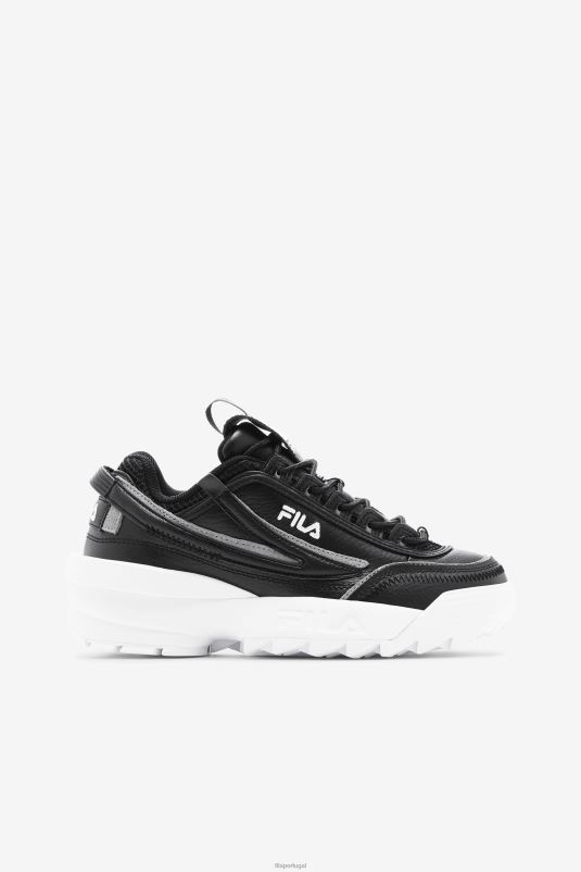 PPH0J1237 preto/monumento/branco FILA fila disruptor 2 exp feminino preto/monument/branco