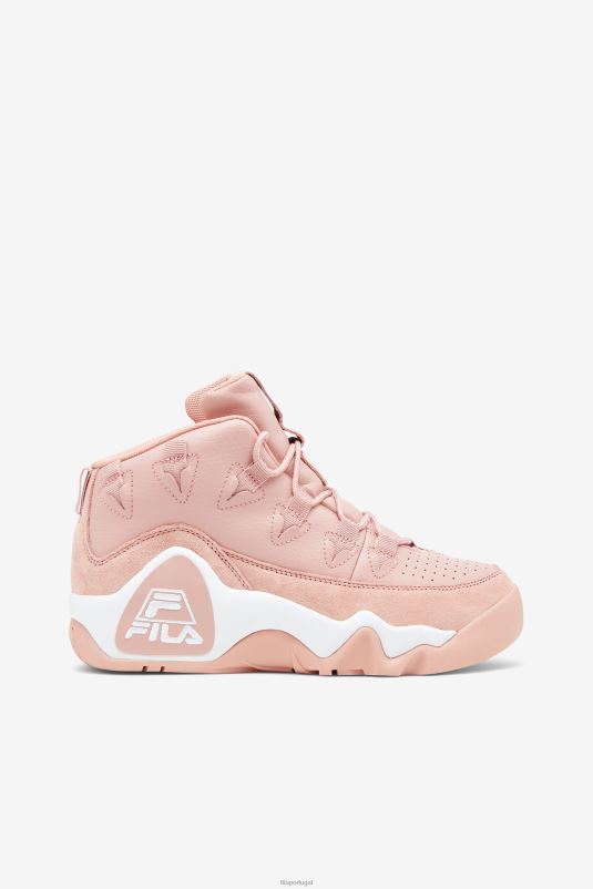 PPH0J1279 pêssego/branco FILA fila grant hill 1 feminino pêssego/branco