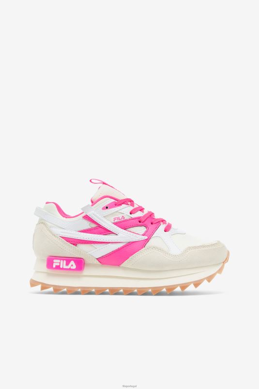 PPH0J1303 branco/rosa/branco FILA sandenal fila feminino orbit branco/rosa/branco