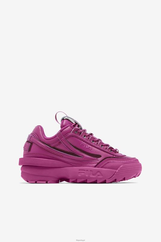 PPH0J1305 vinho tinto/uva FILA fila rouge/grape wine feminino disruptor 2 exp