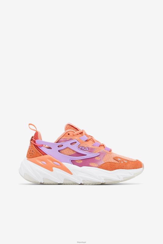 PPH0J1325 laranja/caiena/branco FILA ray tracer evo feminino fila laranja/caiena/branco