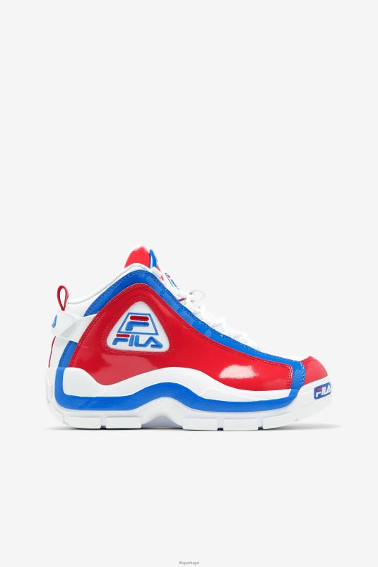 PPH0J1340 branco/vermelho/azul FILA feminino grant hill 2 fila branco/vermelho/azul