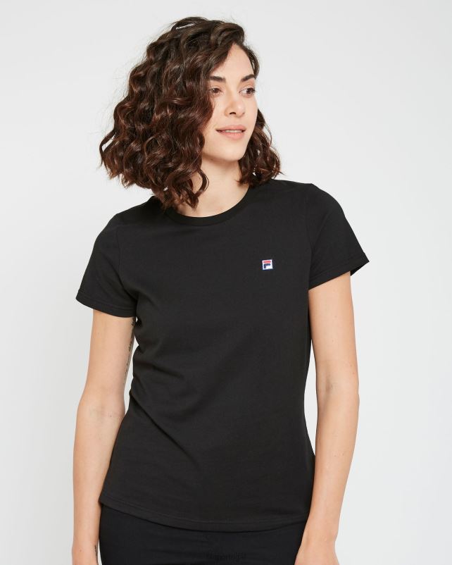 PPH0J2950 preto FILA camiseta fila volara feminina preta