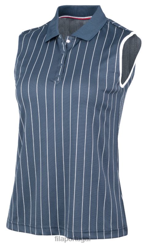 PPH0J3381FILA fila fila women's Heritage Pia American Fashion Polo