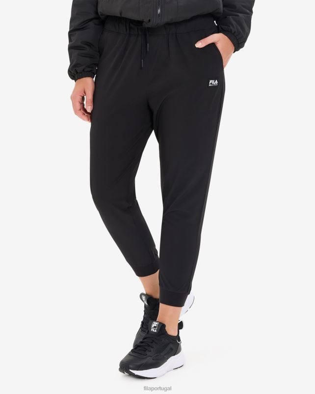 PPH0J2915 preto FILA calça feminina annabelle fila preta